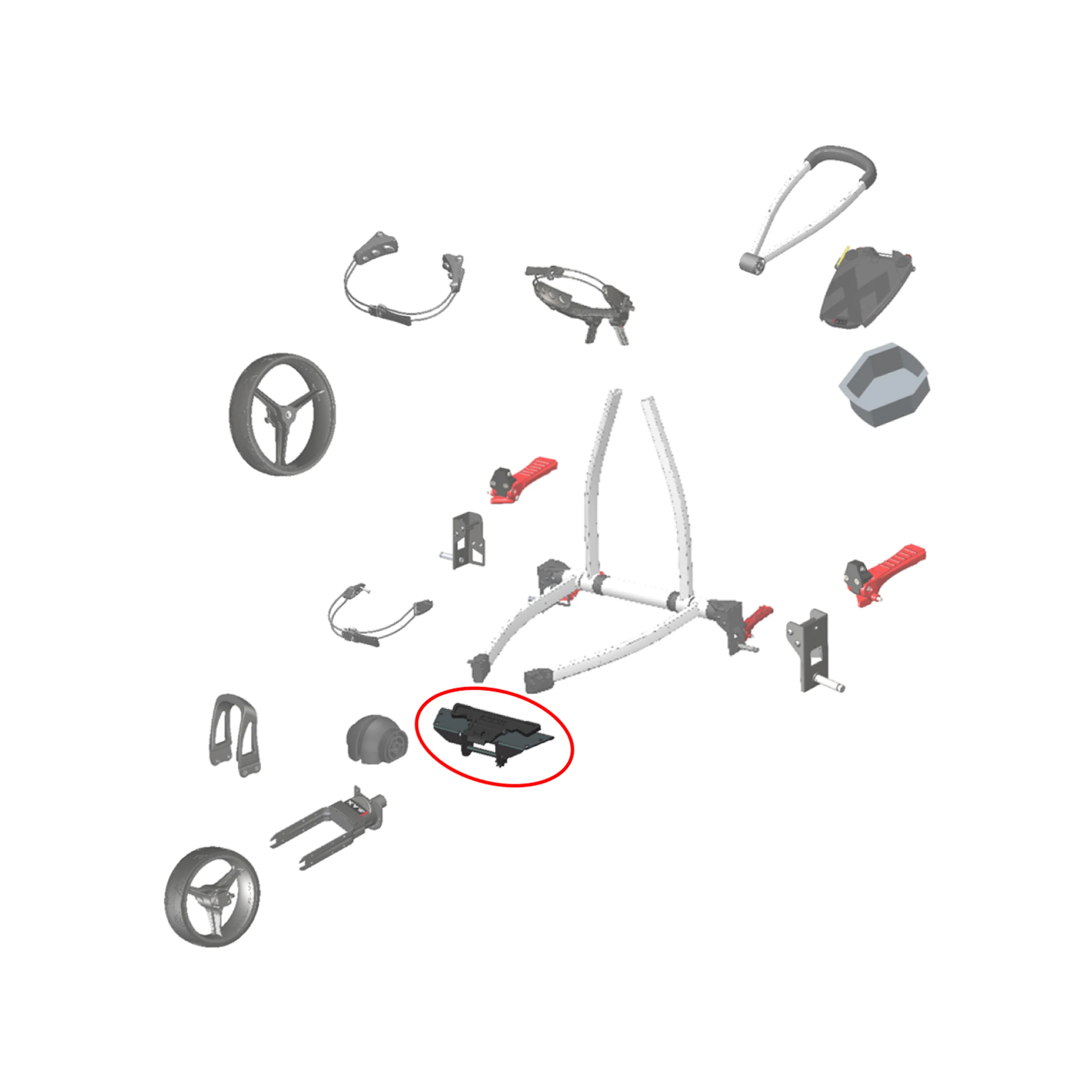 Vorderrad Faltmechanismus Blade IP, Blade IP2 - Image 2